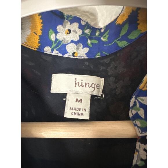 Hinge Floral Dress, womens Medium, Multicolor floral - Picture 2 of 4